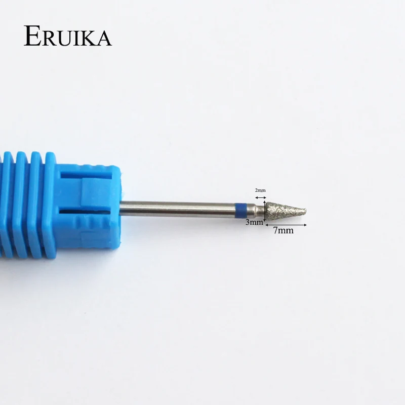 Аппарат для маникюра и педикюра ERUIKA алмазное сверло ногтей с мелким зонтиком 1 шт.