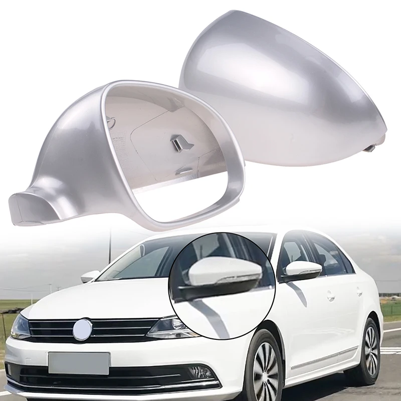 

Side Wing Rearview Mirror Cover Cap Protector Trim Car Refit Part Fit For VW Golf Rabbit Jetta MK5 GTI Passat EOS Sharan B6 B5.5