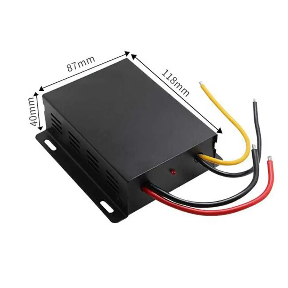 

Iron Shell Voltage Converter Regulator DC 12V Step-up to DC 24V 15A 20A Car Truck Power Boost Transformer