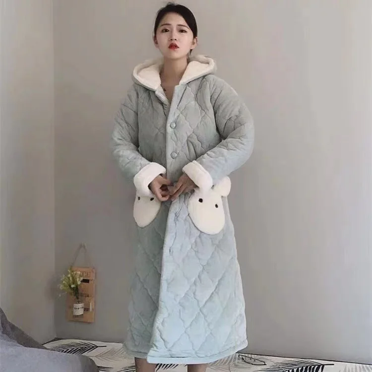 Рисунок 1 - Зимняя плотная домашняя пижама из хлопка