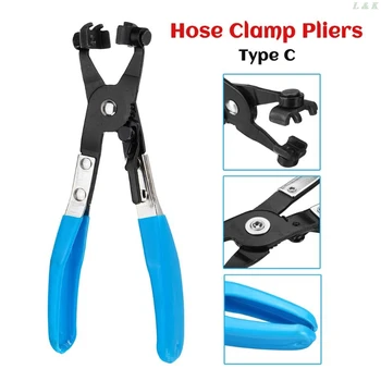 

Flat Band Ring Spring Type Swivel Hose Clamp Pliers Car Auto Water Pipe Removal U50A