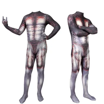 

Predator Movie Cosplay Costume Predator 3D Printed Zentai Spandex Jumpsuit Bodysuit Fancy Dress up Halloween Party for Adult Kid