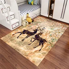 Европейский пасторальный стиль печати коврики для ванной противоскользящие Tapete коврик украшение для дома ковры свежий стиль Входные Коврики