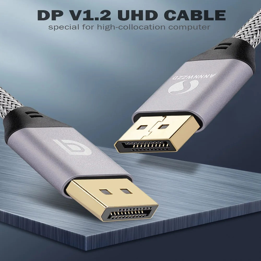 Кабель DisplayPort 144 Гц кабель порта дисплея 1 2 4K 60 HD 3D для HDTV видеокарты проектора