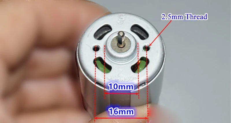 3,6 V Dechang HC383 D вал 380 высокоскоростной модельный двигатель 13000 об/мин 21000 об/мин для электрического отвертки инструмент