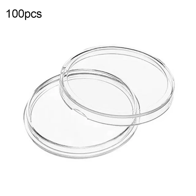 100Db 25 Mm -Es Hordozható, Tartós, Kerek Alakú Ajándékkapszulák Védő Tok - Image 5