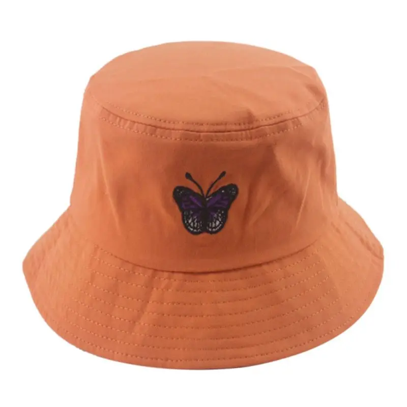 Unisex Musim Panas Butterfly Bordir 