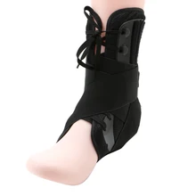 S/M/L Размер фиксатор лодыжки Поддержка спорта регулируемые лодыжки ремни Спортивная Поддержка Регулируемый стопы Ортез стабилизатор лодыжки протектор
