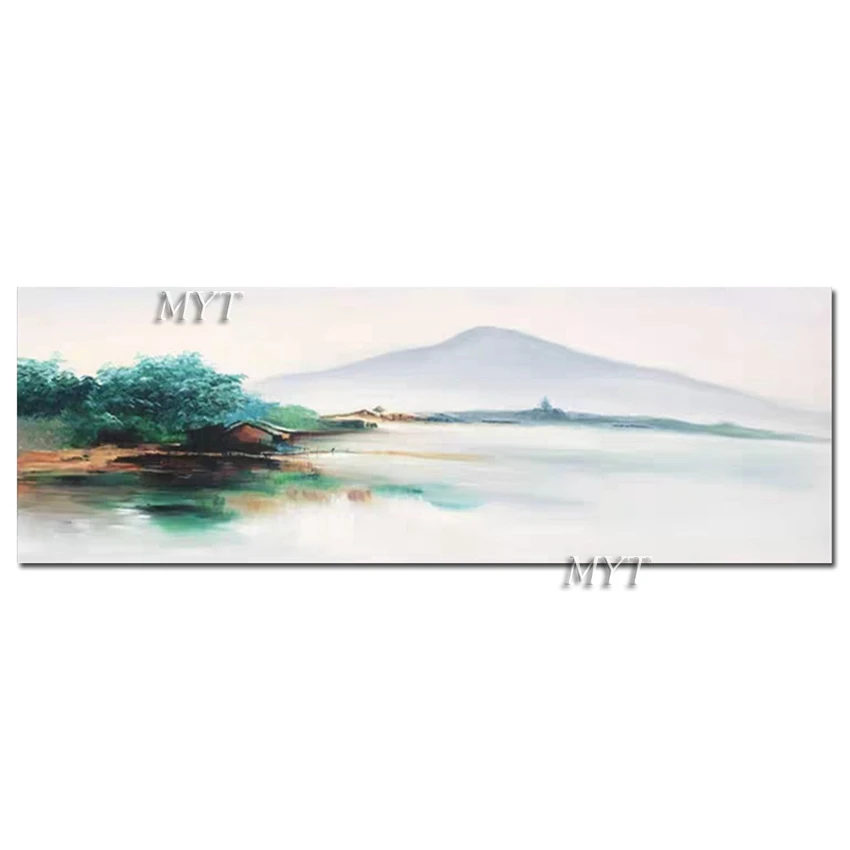 

Chinese Style Handmade Oil Painting Canvas Wall Art Modern Home Decor Abstract Landscape Oil Paintings Artwork And Canvas Craft