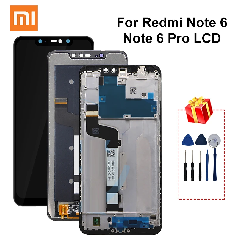 ЖК дисплей 6 26 дюйма для Xiaomi Redmi Note сменный экран Pro 10 касаний|Экраны мобильных