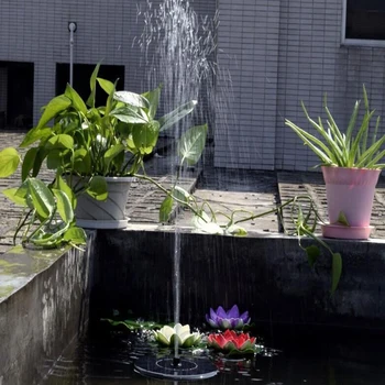 

Fountain Pump Panel Watering kit 7V Solar Power Garden Plants Watering Power Fountain Pool Pond Submersible Watering Waterfall