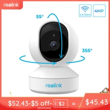 Reolink 4MP домашняя ip-камера безопасности 2,4G/5G WiFi Pan& Tilt listen& talk sd-карта слот для внутреннего наблюдения E1 Pro