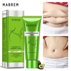 MABREM Avocado Slimming Body Cream Promote Fat Burning Lose Weight Massage Nourish Dry Skin Shaping Slim Curves Cream