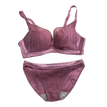 

Sexy lace underwear, no steel ring, thicker upper bra, gathered small breast, accessory summer bra suit