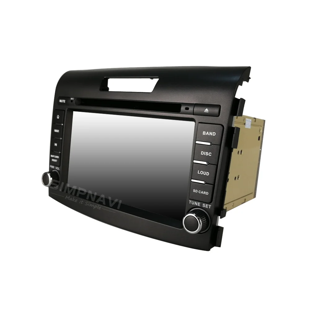 7 дюймовый IPS автомобильный DVD на основе Android для Honda CRV встроенный в Carplay DSP 4 + 64 Гб