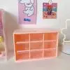 Мини-ящик для хранения бытовой прозрачный пластиковый чехол многослойная