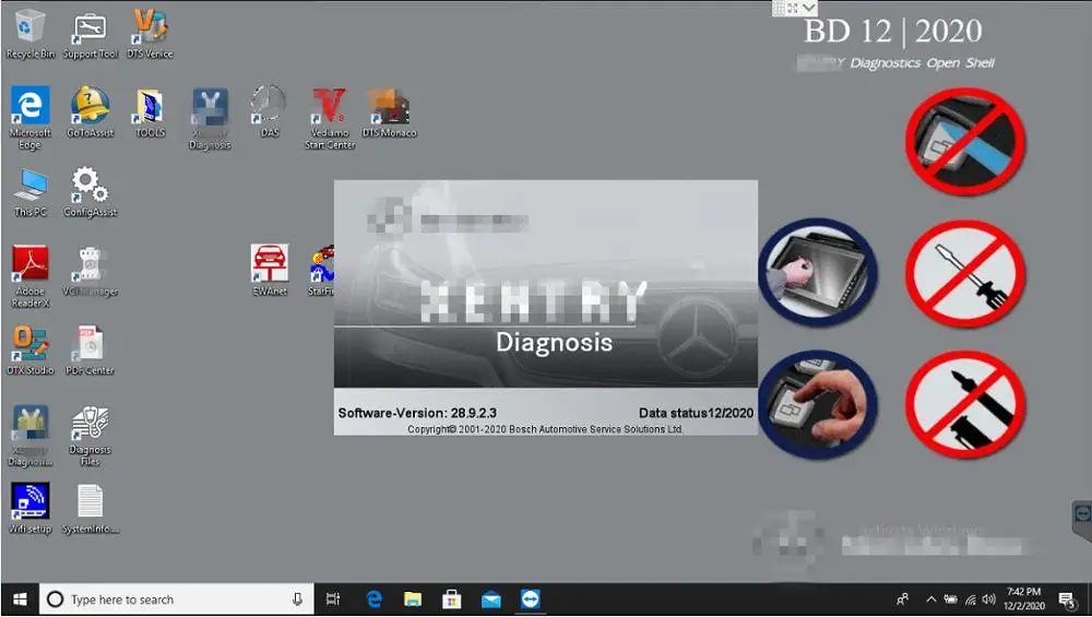 Полный чип MB C5 лучшего качества с программным обеспечением SSD STAR SD Connect Compact 4
