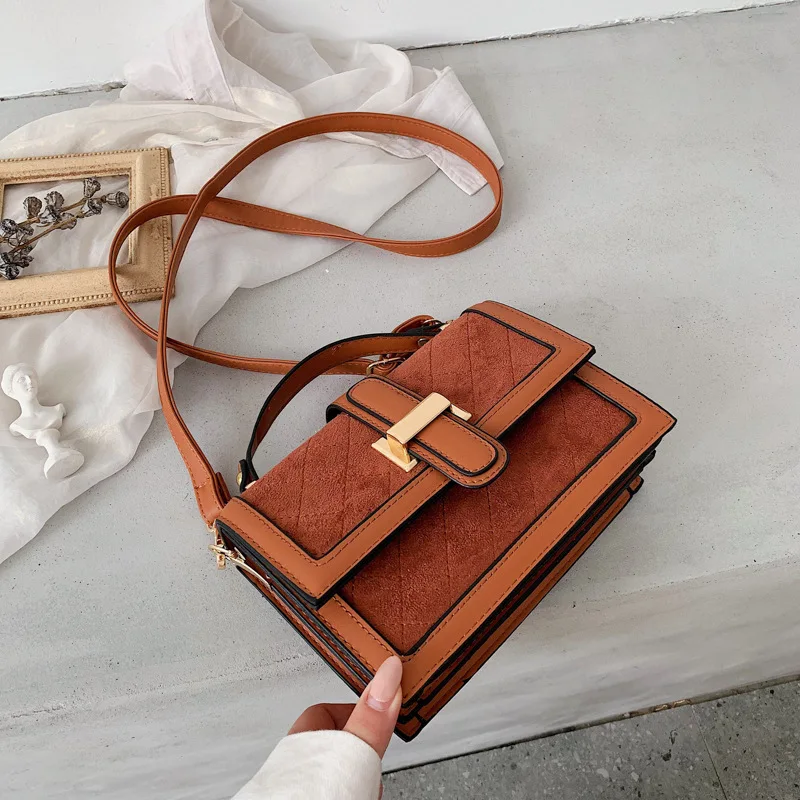 

New Arrival Bag WOMEN'S Bag 2019 New Style Fashion Korean-style Versatile Women's Handbag Simple Retro Crossbody Bag