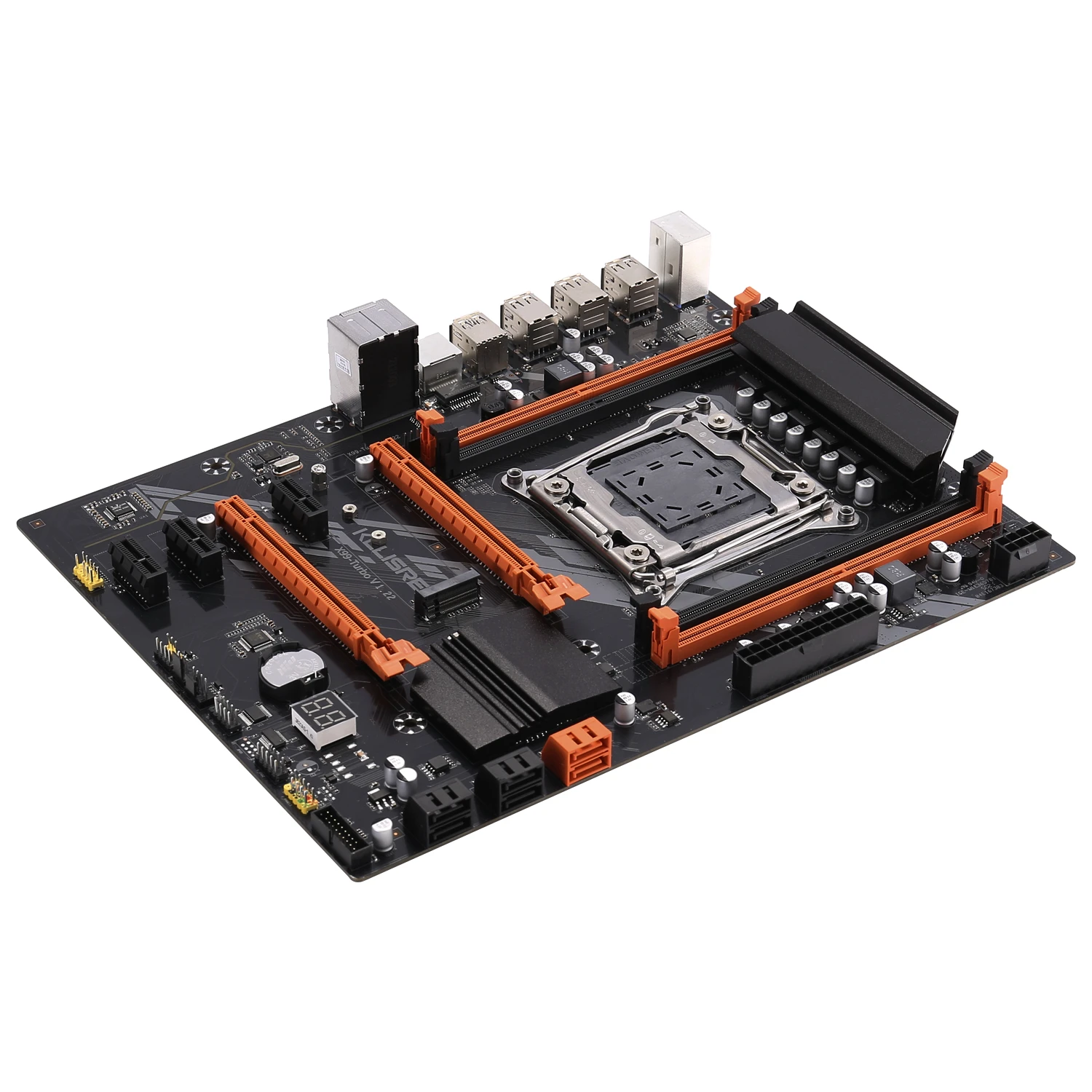 Kllisre X99 D4 motherboard set Xeon E5 2640 V3 LGA 2011-3 CPU 2pcs X 8GB =16GB 2666MHz DDR4 memory best desktop motherboard