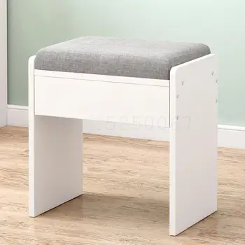

Dressing Table Makeup Stool Modern Simple Dressing Stool Chair Princess Net Red Ins Makeup Bedroom European Chair