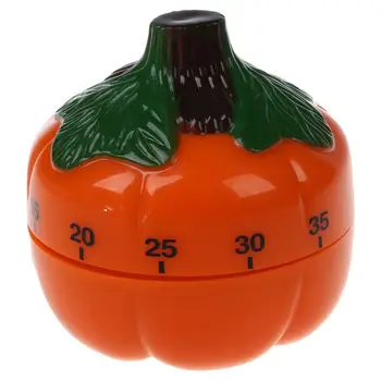 

New 1-60 minutes Kitchen Alarm Clock Kitchen Timer Egg Clock Timer (orange, pumpkin)