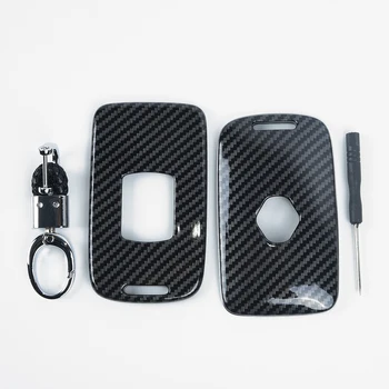 

Renault Megane 2016-2019 Key case Protection Cover Plastic Carbon Fiber