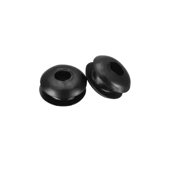 

uxcell 50 Pieces Rubber Grommets 3mm Dia. Wire Gasket Ring Black for Hole Plug Cable Restoration and Wiring Jobs