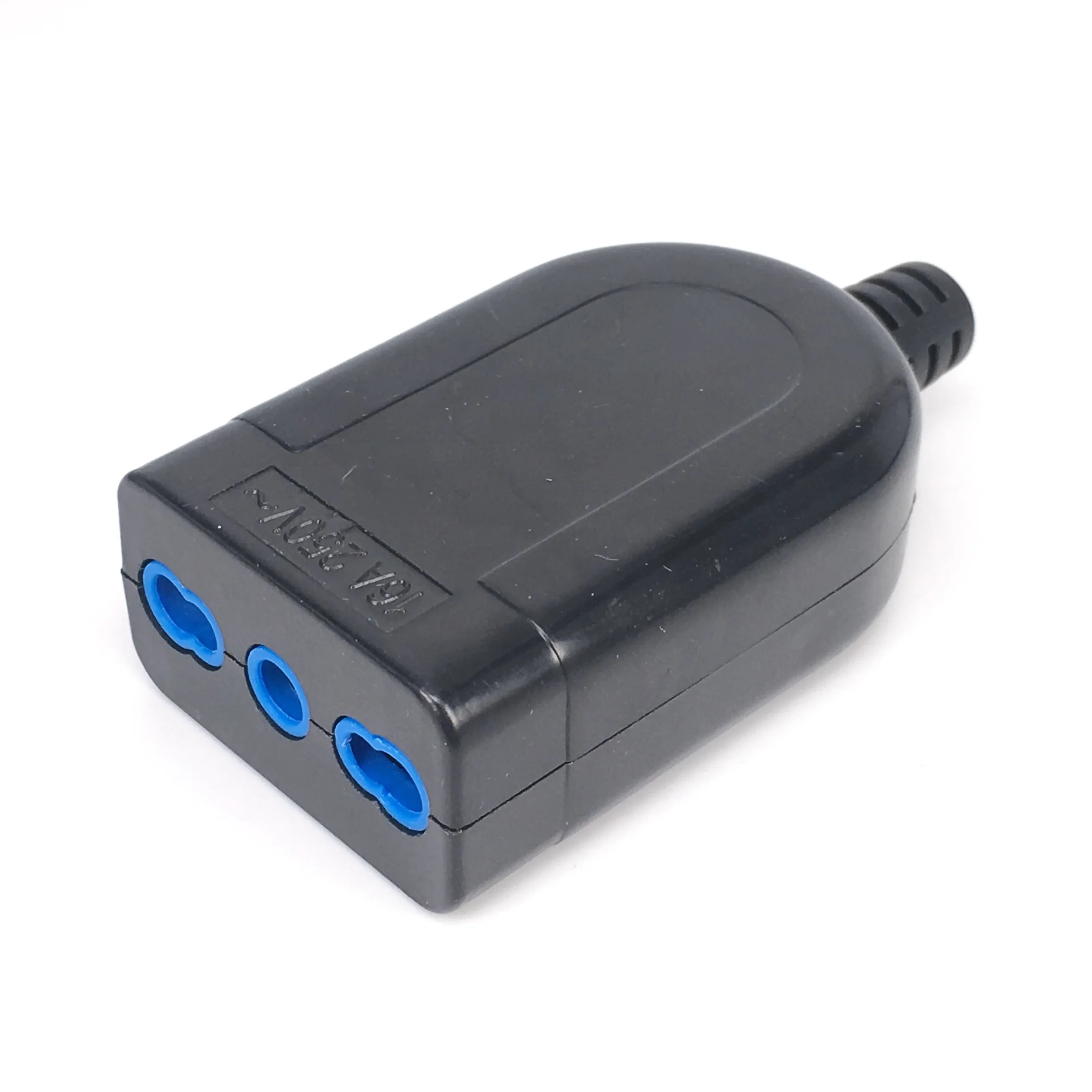 Italian Power Plug 10A 16A Male Female Socket 3 Round Pin Converter Adaptor