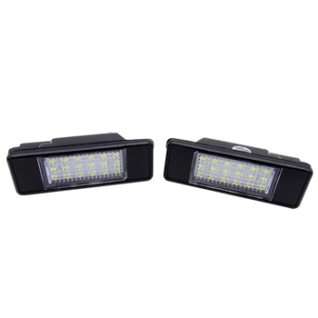 

2 Pcs Car Rear License Plate Light For Peugeot 308 3008 406 407 508 806 106 1007 207 307 CITROEN C2 C3 C4 C5 C6 DS3