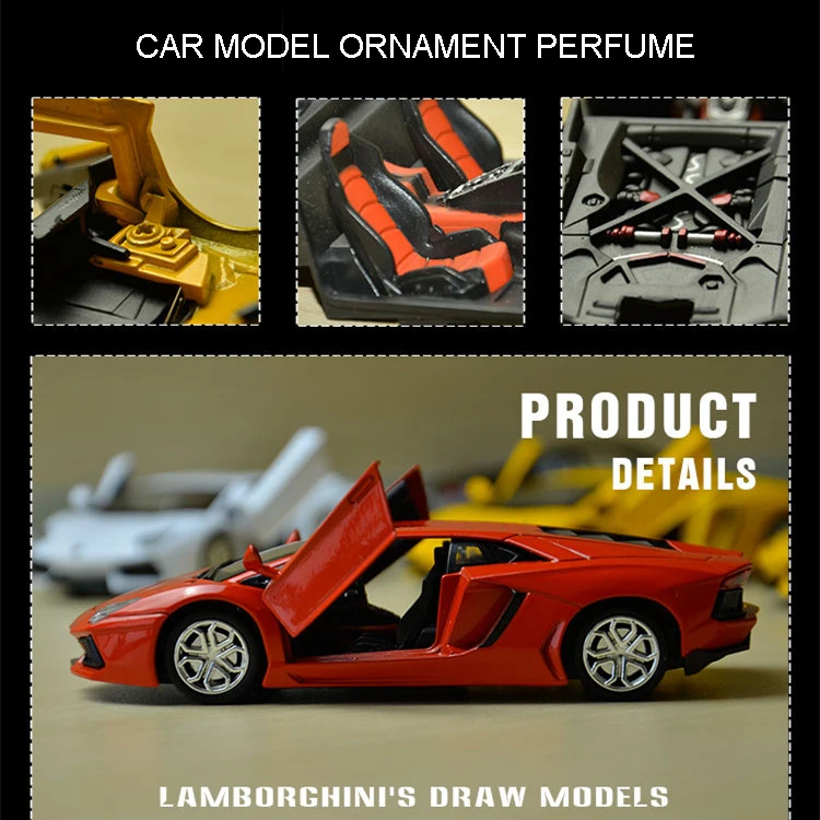 E-FOUR, роскошный автомобильный освежитель воздуха премиум класса, ароматизированный, смешанный с бутиком, парфюмеры, настоящий натуральный парфюм, мини-модель автомобиля