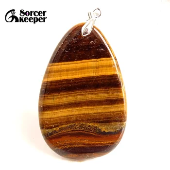 

Real Female Natural Crystal Bijoux Femme Choker Necklaces Pendants Hand Made Iron Tiger Eye Stone Beads For Jewelry Making BA862