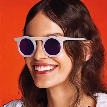 

Retro Small Round Sunglasses Women Men 2021 Fashion Vintage Sun Glasses Black Orange Leopard Pink Sunglass UV400 Shades Oculos