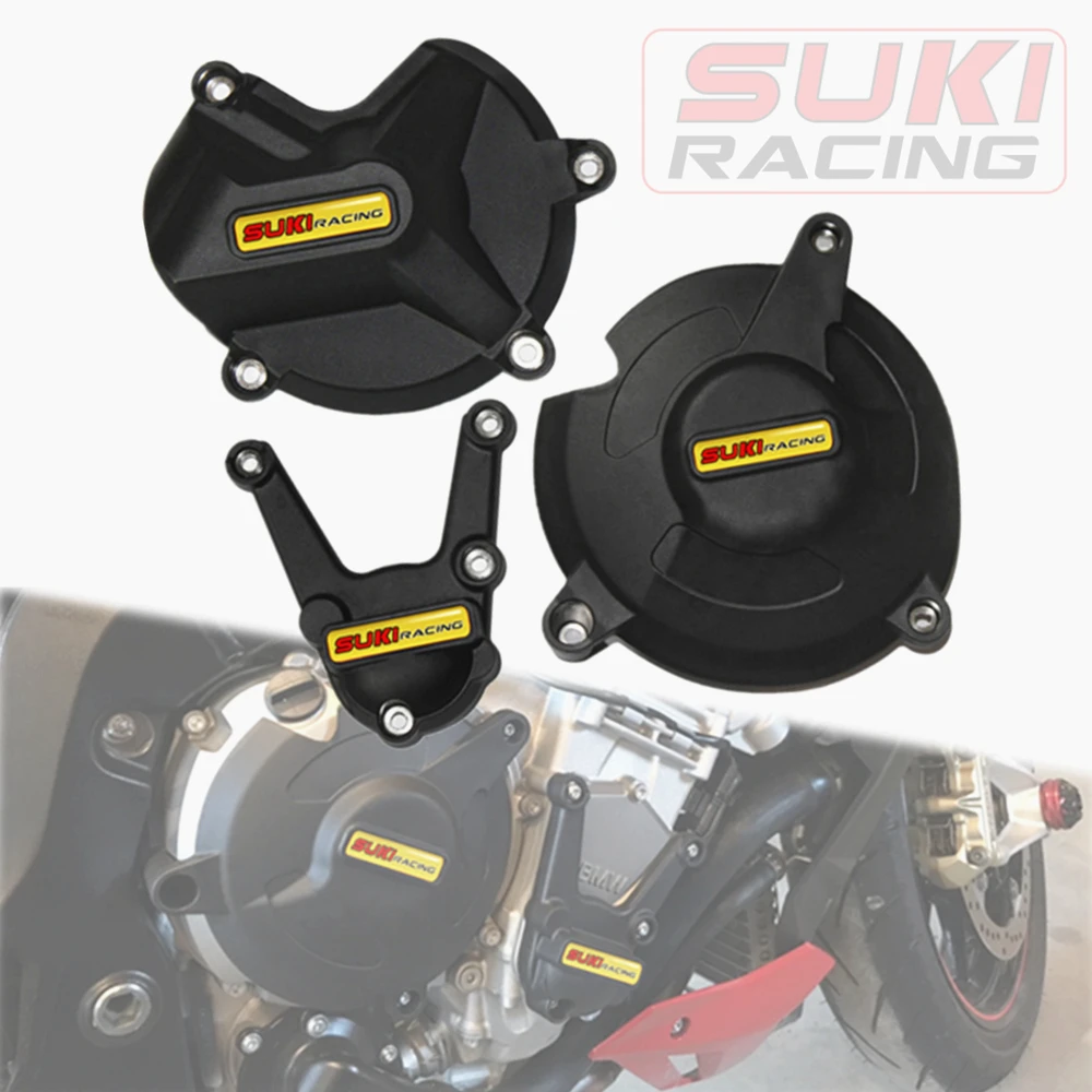 

Комплект крышек двигателя для BMW S1000RR S1000R 2017 2018, защитный чехол для двигателя мотоцикла, защитный чехол для защиты двигателя