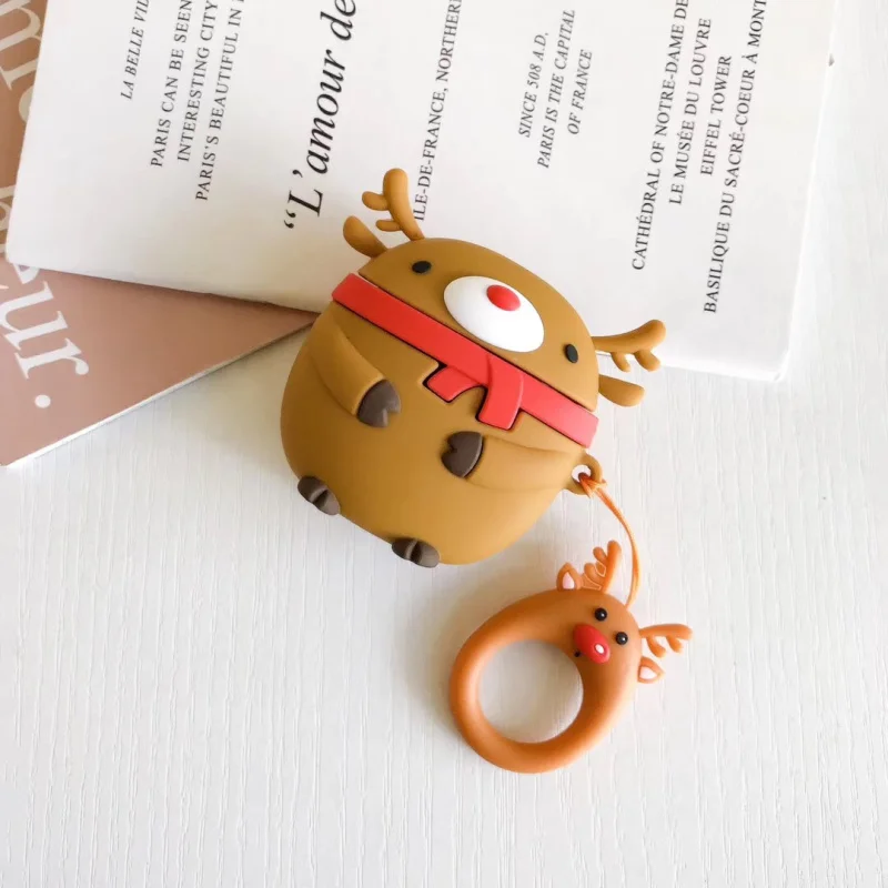 

Cute Cartoon Mickey Minnie Soft Silicone Doll Case For Apple Airpods Case Wireless Bluetooth Earphone Toy Story Cover Coque