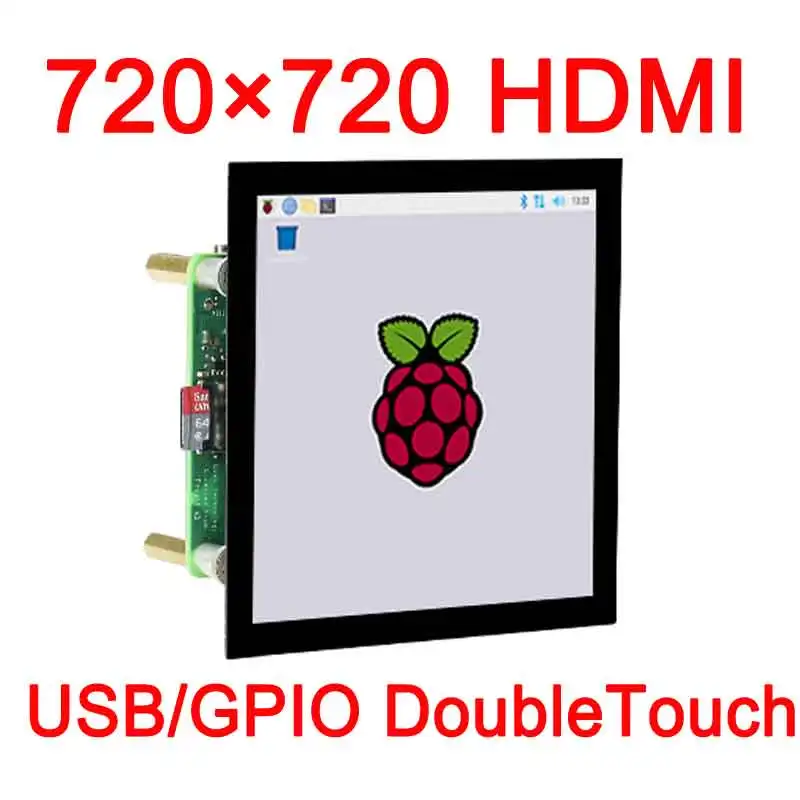 Raspberry pi Screen Display Lcd de Polegadas Hdmi 720×720 Ips Também para Outro Mini Computador