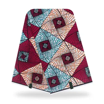 

High Quality Veritable Wax tissus Guaranteed Real pagne Wax 6yard/lot Soft 100% Cotton African Ankara Wax Print Fabric