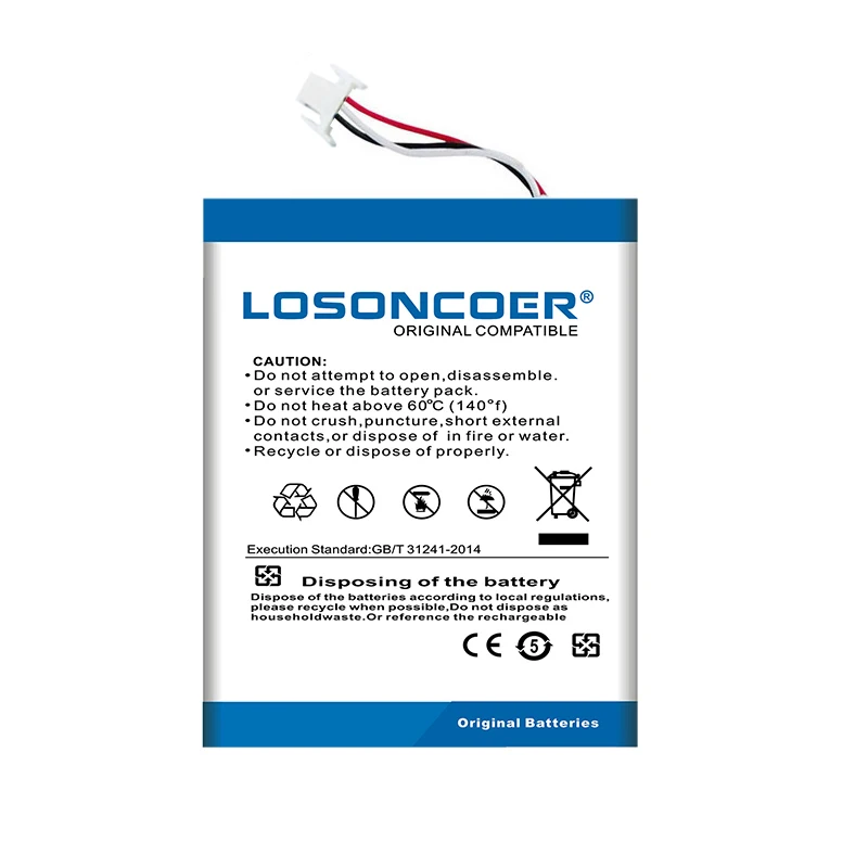 LOSONCOER 58-000083 58-000151 MC-265360-03 Батарея для Amazon kindle 7 7th 8th Gen " Электронная читалка WP63GW 499 kindle 558 SY69JL
