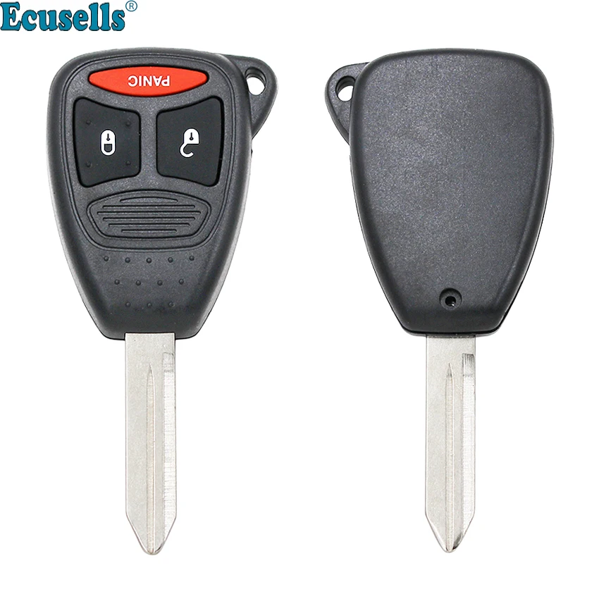 

2+1 Buttons Remote Key Shell CASE FOB for Chrysler for Dodge Caliber Dakota Durango Magnum Nitro Ram big buttons