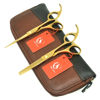 

Meisha 5.5 inch Professional Hairdressing Scissors Japan 440C Barber Cutting Scissor Salon Thinning Styling Shears A0010A