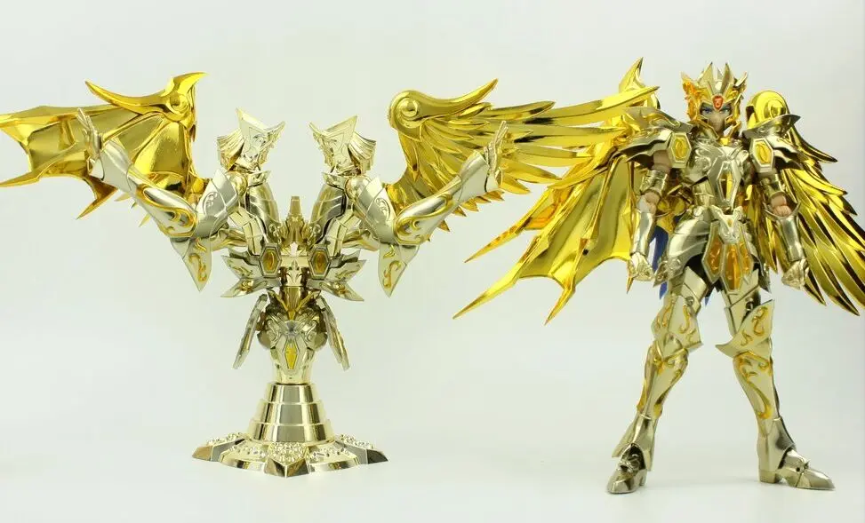 Большие игрушки GT Gemini Saga soul of gold Divine metal armor EX SOG фигурка Модель со священной вешалкой предмет