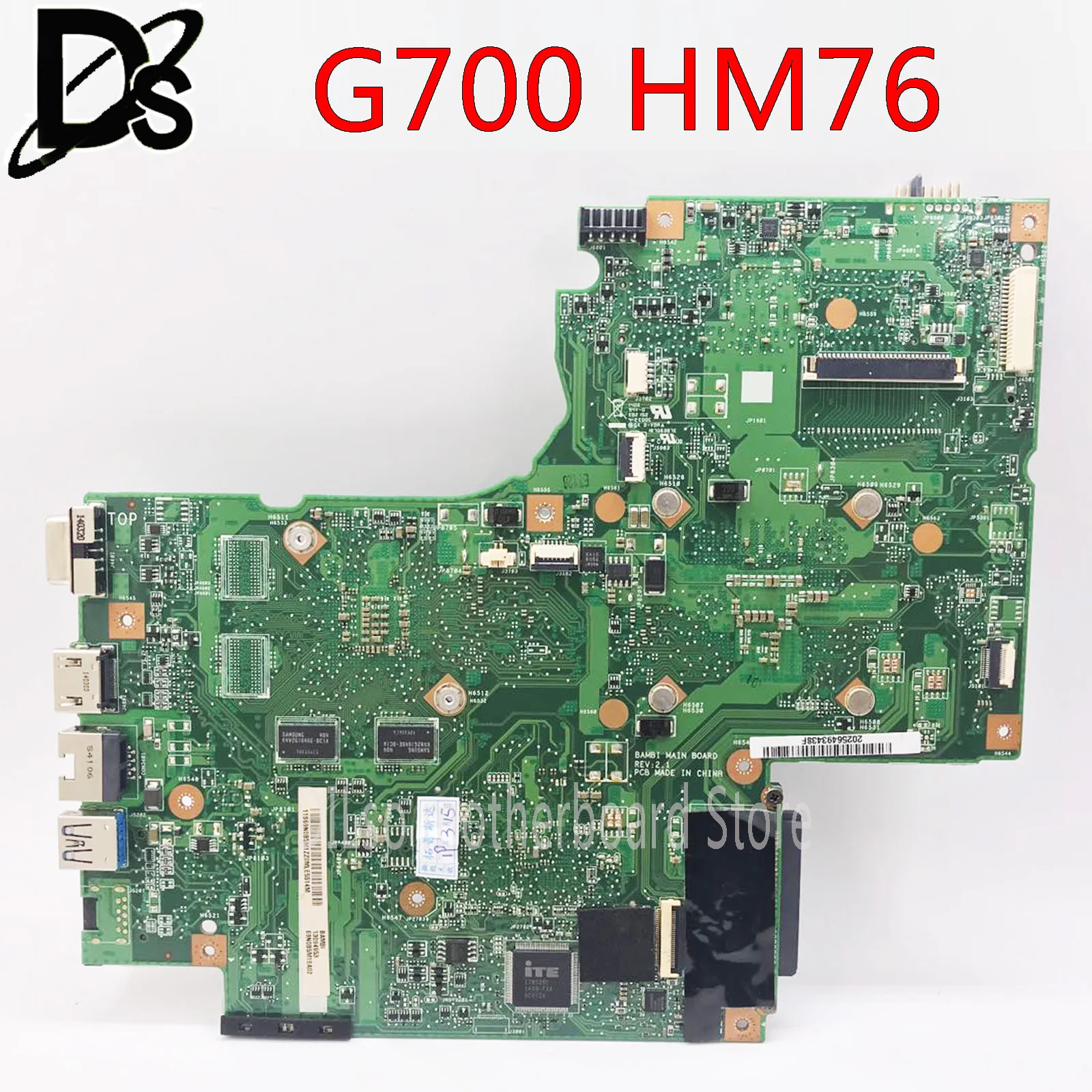 KEFU G700 материнская плата для ноутбука lenovo G700 материнская плата BAMBI с графическим процессором 11SN0B5M11 11S90003042 оригинальная материнская плата