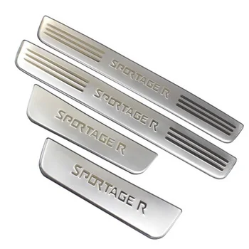 

For Kia Sportage R 2011-2017 High-quality stainless steel Welcome pedal Anti-scratch Car styling