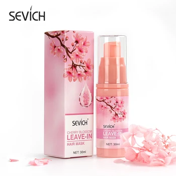 

Sevich Cherry Blossoms Hair Mask Treatment Care Cream 5 Seconds Repairs Frizzy Make Hair Soft Smooth Keratin Hair Care 30ml