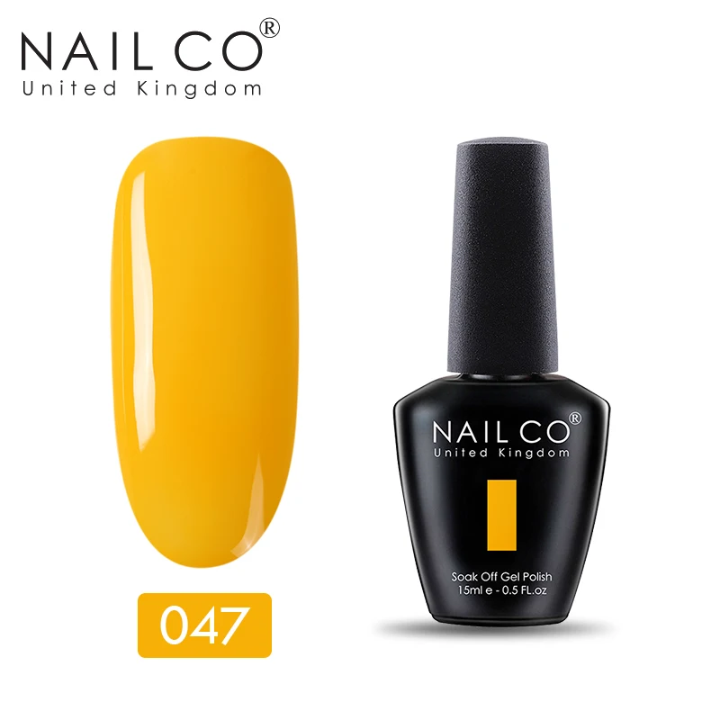 NAILCO замочить УФ-гель для ногтей вылечивается с светодиодный лампой Блеск Гель-лак для ногтей lakiery hybrydowe гель для ногтей 15 мл Лак гибрид - Цвет: 11047