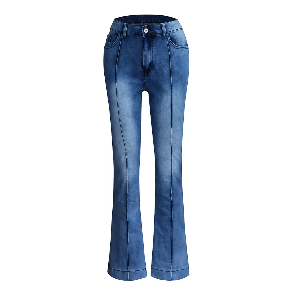 Женские джинсы с высокой талией с карманами на пуговицах узкие джинсы скинни расклешенные брюки джинсы femme vaqueeros mujer женские джинсы