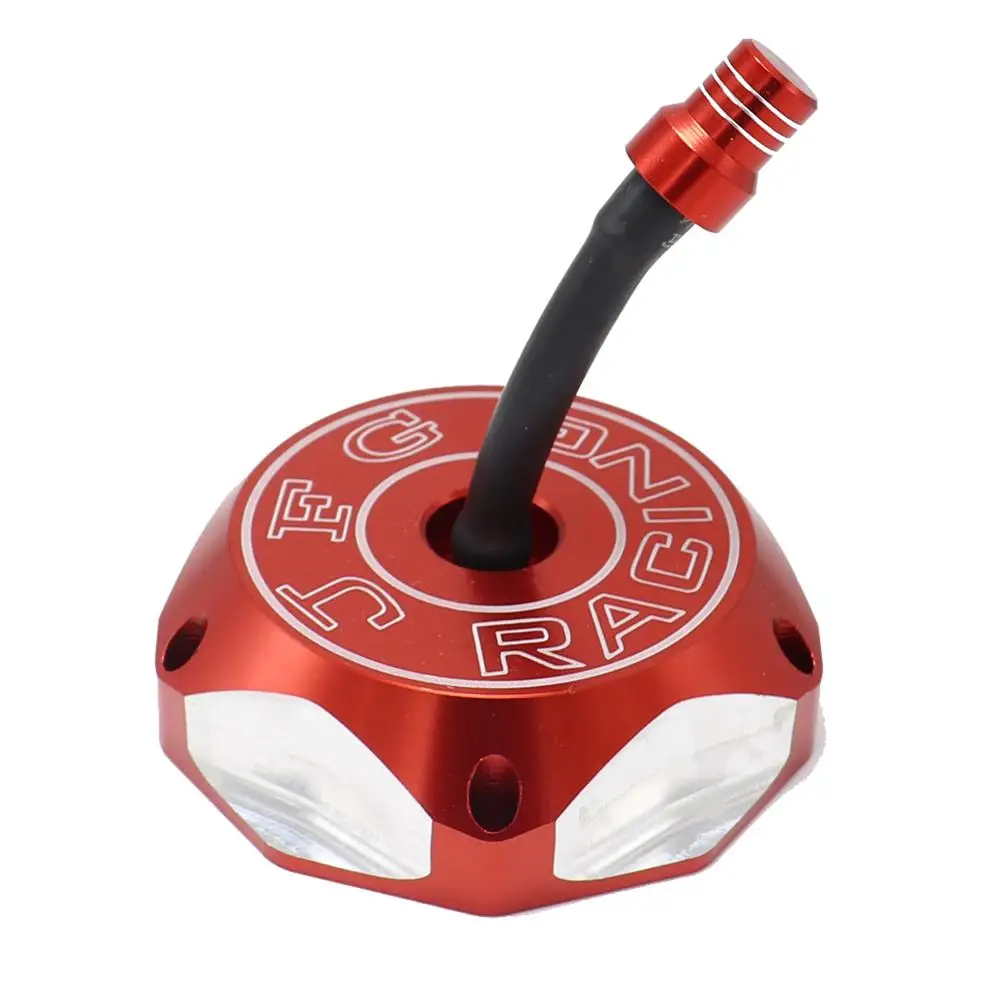 CNC Red Gas Fuel Tank Cap Cover For HONDA XR600L XR650L XR650R TRX400EX TRX450R CNC Red Gas Fuel Tank Cap Cover For HONDA XR600L XR650L XR650R TRX400EX TRX450R