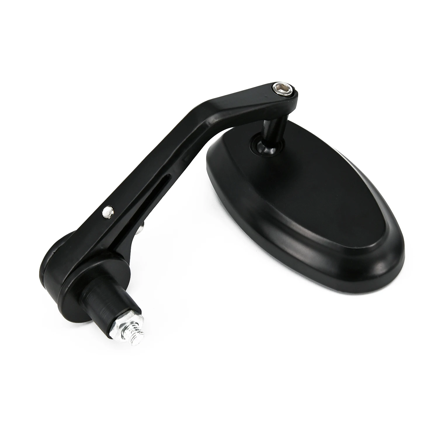 

Universal CNC Handlebar Round Rearview Side Mirrors For 7/8 Bar End Motorcycle