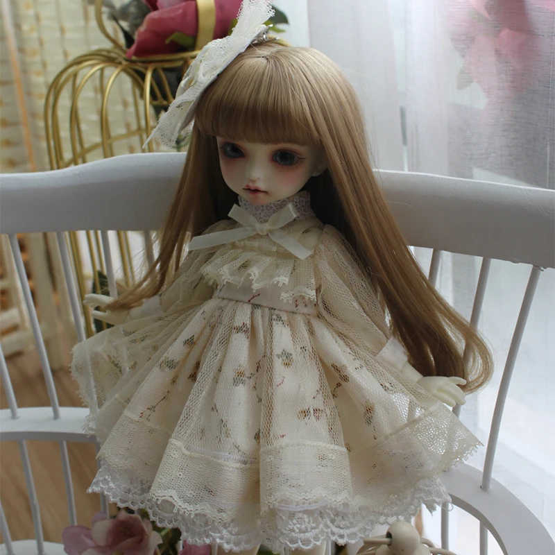 1/6 1/4 1/3 BJD платье+ шляпа для 1/6 YOSD 1/4 BJD MSD 1/3 BJD Blyth платье для куклы кукла аксессуары платье костюм