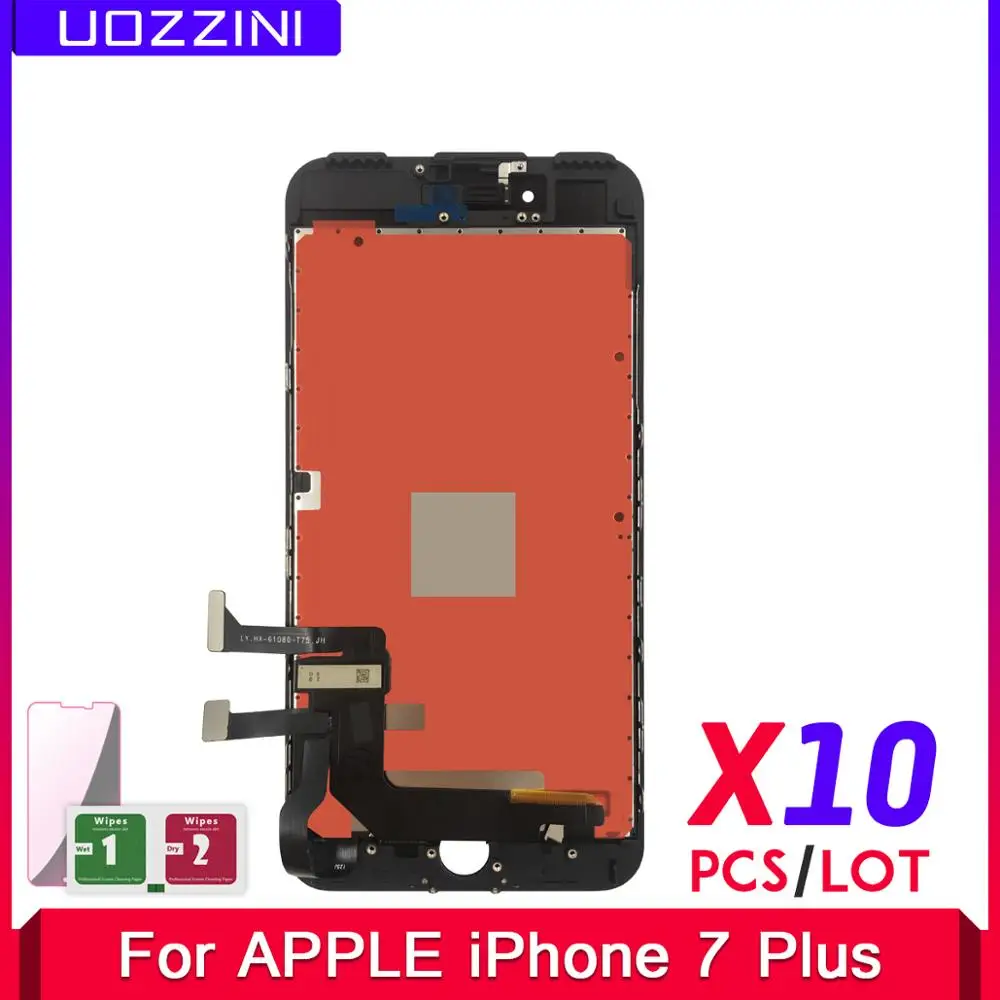 10 шт. 5 &quotЖК дисплей для iPhone 7 Plus Новый 1:1 Отлично супер TFT ЖК сенсорный экран