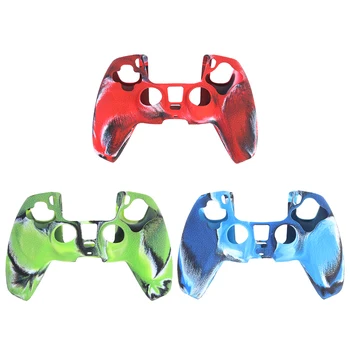 

Silicone Gamepad Protective Cover Joystick Case For SONY Playstation 5 For PS5 Controller Non-slip Cover Thumb Grip Cap